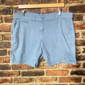 Original Paperbacks Slate Blue Gray Walden Chino 7" Shorts Men's Size 36